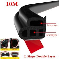 Upgraded 10M Double Layer Seal-Strip Car-Door Trunk Weather Strip Edge Moulding picture
