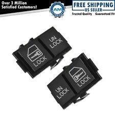 Power Door Lock Switch Button Pair Set for Chevy Pontiac Buick Cadillac picture