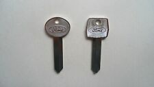 2 VINTAGE FORD KEYS FITS: FORD MUSTANG TORINO FAIRLANE TRUCK LTD GALAXI BRONCO picture