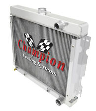 1973 Plymouth Duster Champion Cooling CA All Aluminum Radiator picture