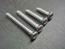 Chevy GMC GM #10 with #8 phillips oval head chrome interior trim screws 40pcs  picture