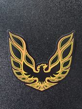 Trans Am Firebird Pontiac Bird Decal Sticker Vinyl. GOLD picture