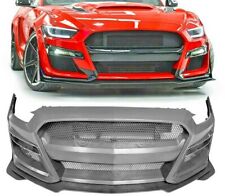 Fits 2018-2023 Ford Mustang GT500 Style Front Bumper Conversion replacement picture
