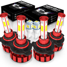 For Chevy C1500 1988-1999 High Low Beam 6X 6000K LED Headlight Bulbs Combo Kit picture