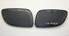 04-06 Pontiac GTO Kidney Reproduction Grilles Grills BLACK Inserts Upper Inserts picture