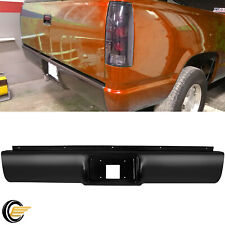 For 88-98 Chevrolet Silverado Sierra Black Bumper Roll Pan C1500 2500 3500 Steel picture