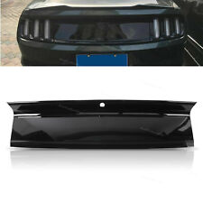 Glossy Black Rear Trunk Panel Decklid Trim Cover For 2015-2020 Ford Mustang GT picture