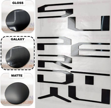 Galaxy Black 2020, 2021, 2022 Tailgate Letters ABS Plastic Super Duty F250 F350 picture