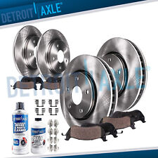 Front Rear Rotors + Brake Pad for Buick Regal Pontiac Grand Prix Olds Silhouette picture