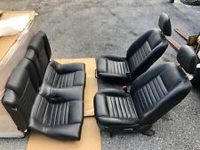 GENUINE FORD MUSTANG SHELBY COBRA CONVERTIBLE COMPLETE LEATHER SEATS 2010 picture