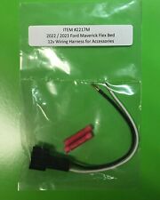 *NEW* 2022 2023 Ford Maverick 12v Wire Harness Flex Bed Plug Adapter  picture