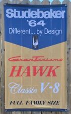 1964  STUDEBAKER  HAWK   3 X 5  SHOW ROOM   BANNER  FLAG 1 YEAR WARRANTY picture