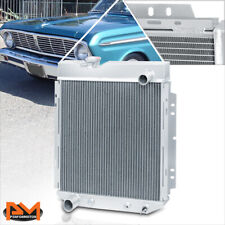 For 65-66 Ford Mustang/64-65 Mercury Comet Aluminum Core 3-Row Cooling Radiator picture