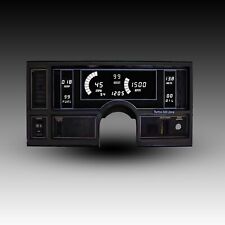1984-1987 Buick Regal White LED Digital  (8) Gauge Cluster With Boost & Clock picture