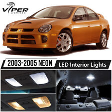 2003-2005 Dodge Neon SRT4 White LED Interior Lights Package Kit picture