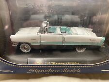 1955 Packard Caribbean Convertible Model White Green Gray picture