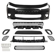Fit For 15-22 Dodge Charger SRT Style Front Bumper Cover w/ Air Duct Grille picture