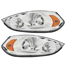 Headlight for 06-16 Chevrolet Impala Limited,06-07 Monte Carlo,Clear Lens, 1Pair picture