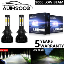 9006/HB4 4-Side LED Headlight Bulbs Low Beam Super Bright White Conversion Kits picture