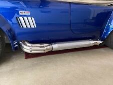 Chrome Sidepipe Heat Shields Shelby Cobra 427 Replica Kit Car Side Pipes F5 picture