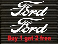 FORD Decal (Buy 1 get 2  FREE) Decal Vinyl Sticker  picture