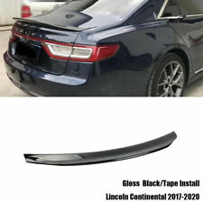 Black Rear Trunk Lip Spoiler Wing Tail Wing Fit For Lincoln Continental 2017-20 picture