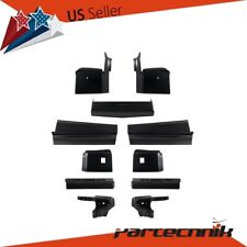 For Cadillac Eldorado 1979-1985 Front Rear Painted Black Bumper Fillers Set picture