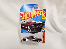 2022 Hot Wheels '65 Mustang 2+2 Fastback Muscle Mania 1/10 Maroon 192/250 Q Case picture