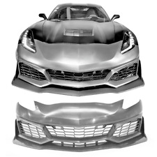 Fits 2014-2019 Chevy Chevrolet Corvette C7 ZR1 Style Front Bumper Conversion picture