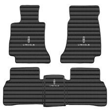 For Lincoln All Models Car Ffloor Mats Waterproof Front & Rear Custom Anti Slip picture