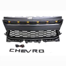Front Grille Fit For Chevrolet CHEVY COLORADO 2021 2022 Grill Bumper W/Led Light picture