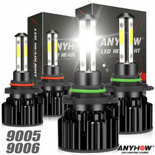 9005+9006 LED Combo CREE COB LED Headlight Kit 360000LM Light Bulbs Hi/Low Beam picture