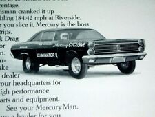 1967 MERCURY CYCLONE/COMET ORIGINAL AD *GT 390 V8/1967/hood/poster/grille/emblem picture
