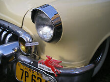 NEW PAIR CAR OR TRUCK VINTAGE STYLE FENDER EXTENSIONS . picture