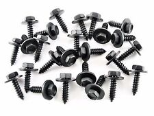 Mopar Black Trim Screws- M4.2 x 16mm Long- 7mm Hex- 12mm Washer- 25 screws- #223 picture