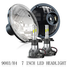 FOR 1967-1972 Chevy C10 Pair 7 Inch LED Headlights Round DOT Approved Hi/Lo Lamp picture