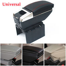 1Ã— PU Leather Car Center Console Armrest Storage Box Tray Storage Case Universal picture