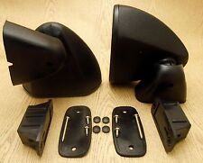 FOR Chrysler Valiant Galant (GB) GL 1998 Door Mirrors Complete Bullet Black-A1  picture