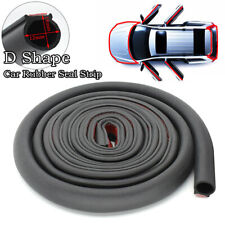 Car Door Seal Strip Hollow Edge Guard Weatherstrip 200mm Universal D type Rubber picture