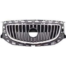 Grille Assembly For 2011-2013 Buick Regal Chrome Shell With Painted Black Insert picture