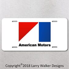 AMC American Motors Company AMX Javelin Gremlin Aluminum License PLate Tag New picture
