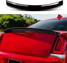 Fits For 2011-2023 Chrysler 300 300C Glossy Black Style Lip Spoiler Trunk Wing picture