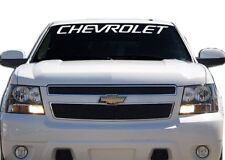 (1) fits Chevrolet Chevy Windshield Banner Decal Sticker tahoe silverado 36x3