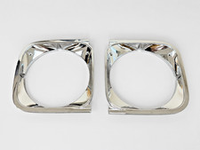 NEW  1972 Chevrolet Chevelle / El Camino Headlamp Bezels Chrome LH RH PAIR 2PCS picture