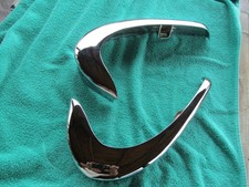 1955 Pontiac rear accessory bumper wing guards  rechromed picture