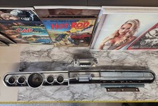1965 Mercury Comet dash trim gauge cluster instrument panel radio glove box #4 picture