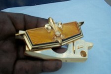 ORANGE  NEW 1977 1990 CHEVROLET CAPRICE TRUNK LOCK EMBLEM 1977  1990 picture