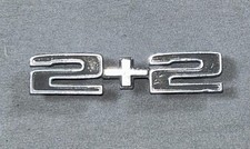 Vintage 1976 Chevrolet Chevy Monza 2+2 Car Vehicle Emblem Badge picture