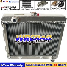 Radiator for 1970-1972 1971 Dodge Dart/ Plymouth Duster Valiant 5.2L V8 Aluminum picture