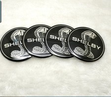 4 Ford Mustang Shelby Cobra Snake Emblems Badges Decal Stickers 2.22